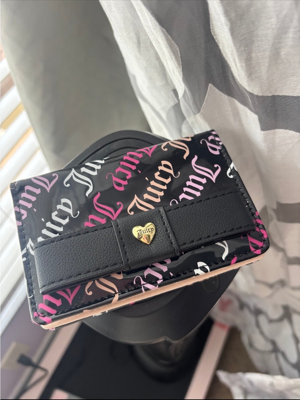 Juicy Couture Black Card Holder